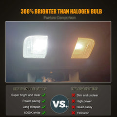 EBAIFUN spare bulbs included for easy replacement on Silverado/Sierra.