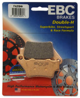 EBC FA-213HH front view brake pad showing sintered copper alloy for strong stopping power