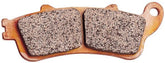 EBC FA458HH disc brake pad set front view with bonded friction material for reliability