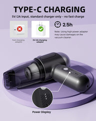 EBOSSOM Cordless lightweight design enables portable quick cleanups without cords.
