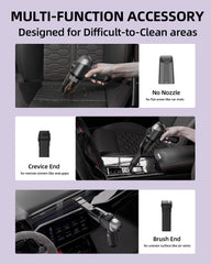 EBOSSOM Enlarged Suction Opening 1.8-inch expands reach for broader cleaning.