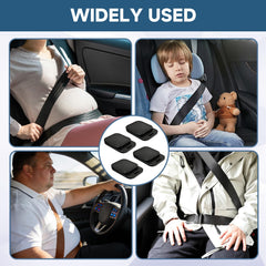 EBQOSK 4-pack seatbelt clips for multiple seats.