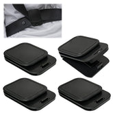 EBQOSK seatbelt clip adjustable 2.9-inch height for comfortable wear.