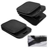 EBQOSK seat belt clip showing adjustable-height feature for a comfortable fit