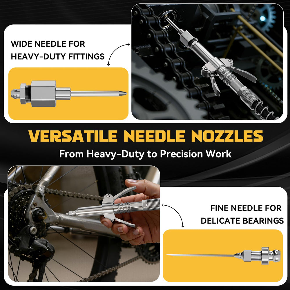 Ecarke kit in-use on trucks and machinery for efficient servicing.