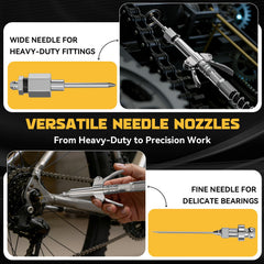 Ecarke kit in-use on trucks and machinery for efficient servicing.