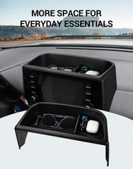 Ecarzo dash tray non-slip mat keeps items secure on rough roads