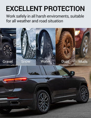 Ecarzo mud flaps for Jeep Grand Cherokee L 3-row design fits precisely