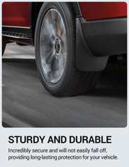 Ecarzo mud flaps for Jeep Grand Cherokee L all-weather undercarriage protection
