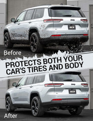 Ecarzo mud flaps for Jeep Grand Cherokee L rear left guard against splashes