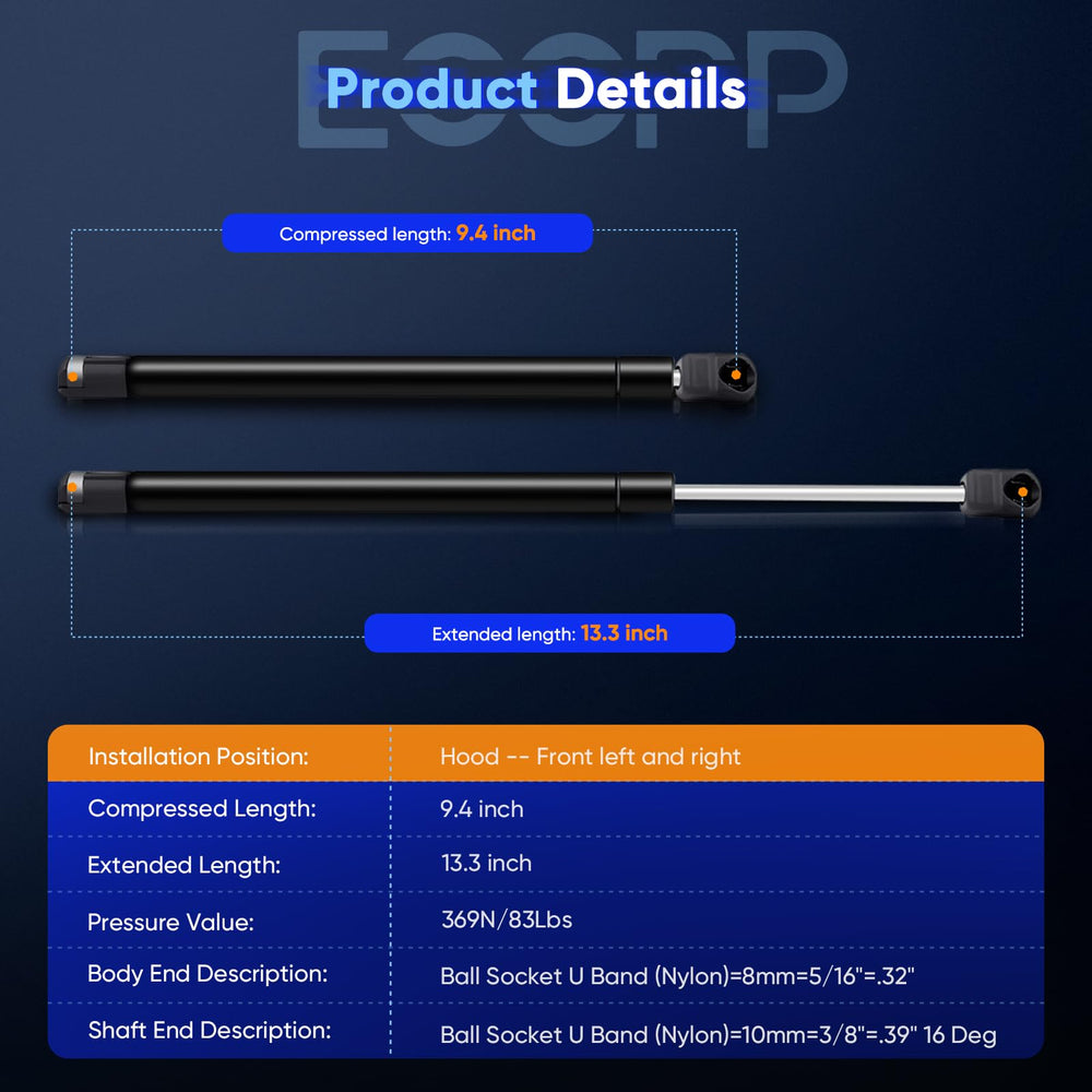 ECCPP 4478 SG404016 piston rod close-up showing durable design.