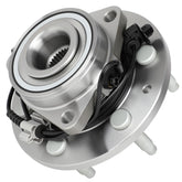 ECCPP 515096 front hub bearing assembly, front view for precise 6-lug fit and smooth rotation.
