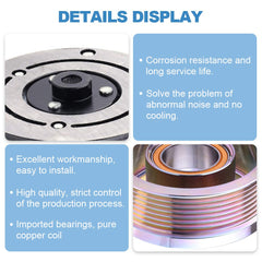 ECCPP A/C clutch operation highlighting reduced noise during cycling