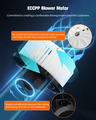 ECCPP AC blower motor installation flow outlines straightforward mounting steps for faster setup.