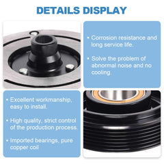 ECCPP A/C clutch nitrogen leak test demonstrates quality control