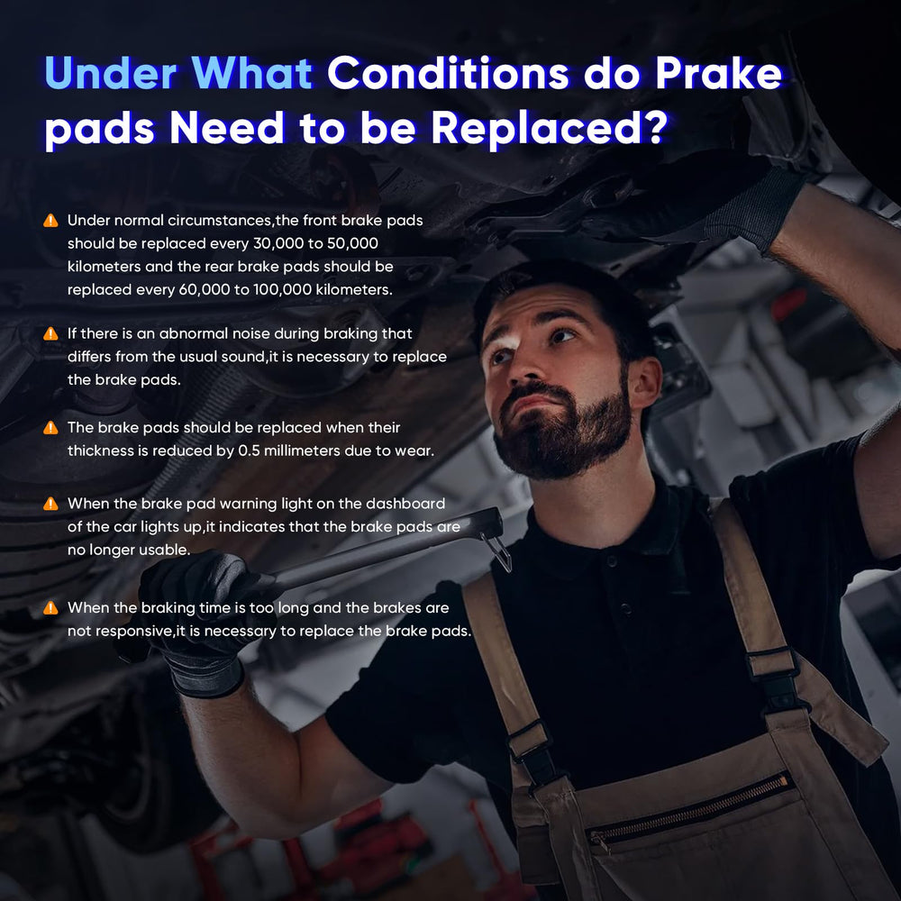 ECCPP front ceramic pads for Routan offer smooth stops and low noise during driving