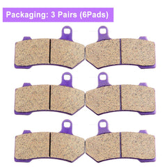ECCPP quiet and durable brake pads for smooth, low-noise riding.