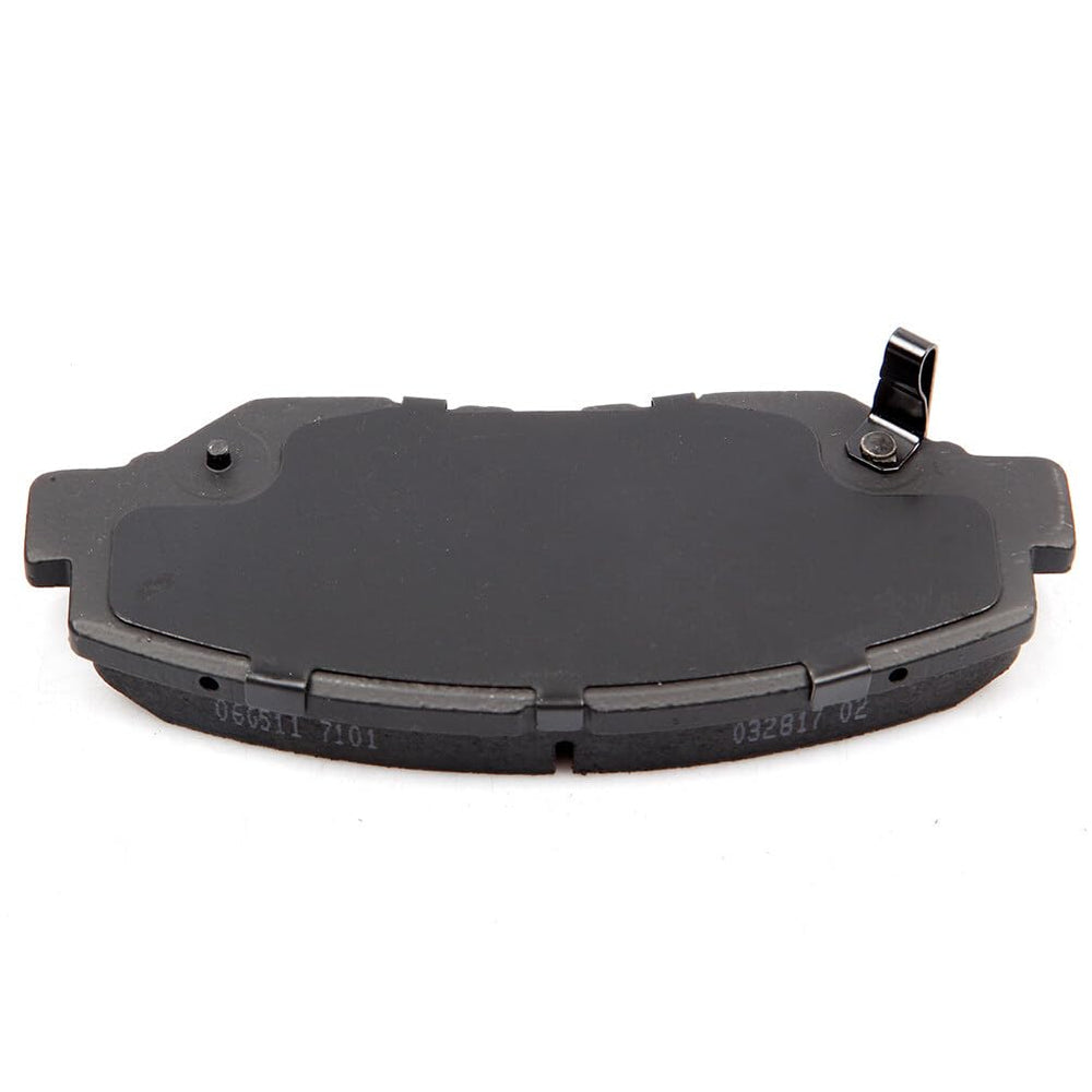 ECCPP D9147795 dust-reducing front brake pads on wheels