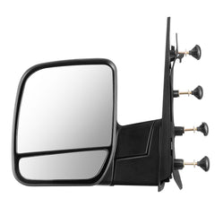 ECCPP driver-side mirror left front-angle for Ford E-series improves field of view.