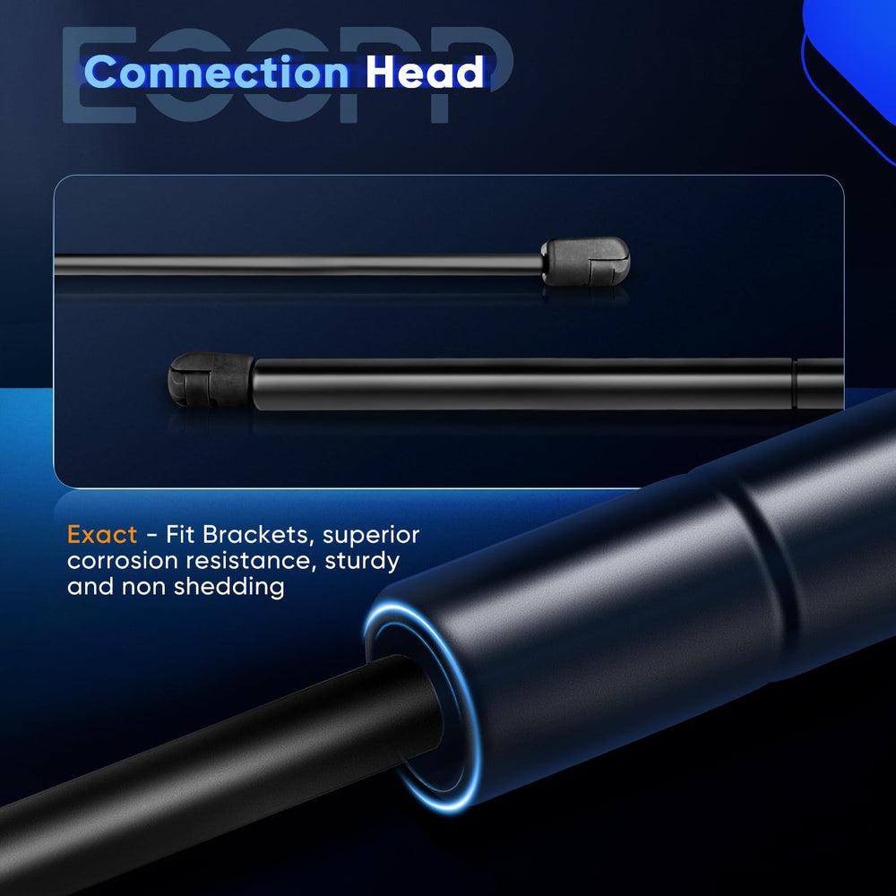 ECCPP Ford Focus spoiler-compatible lift strut for easy trunk access