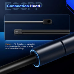 ECCPP lift support mechanism diagram helps buyers understand installation