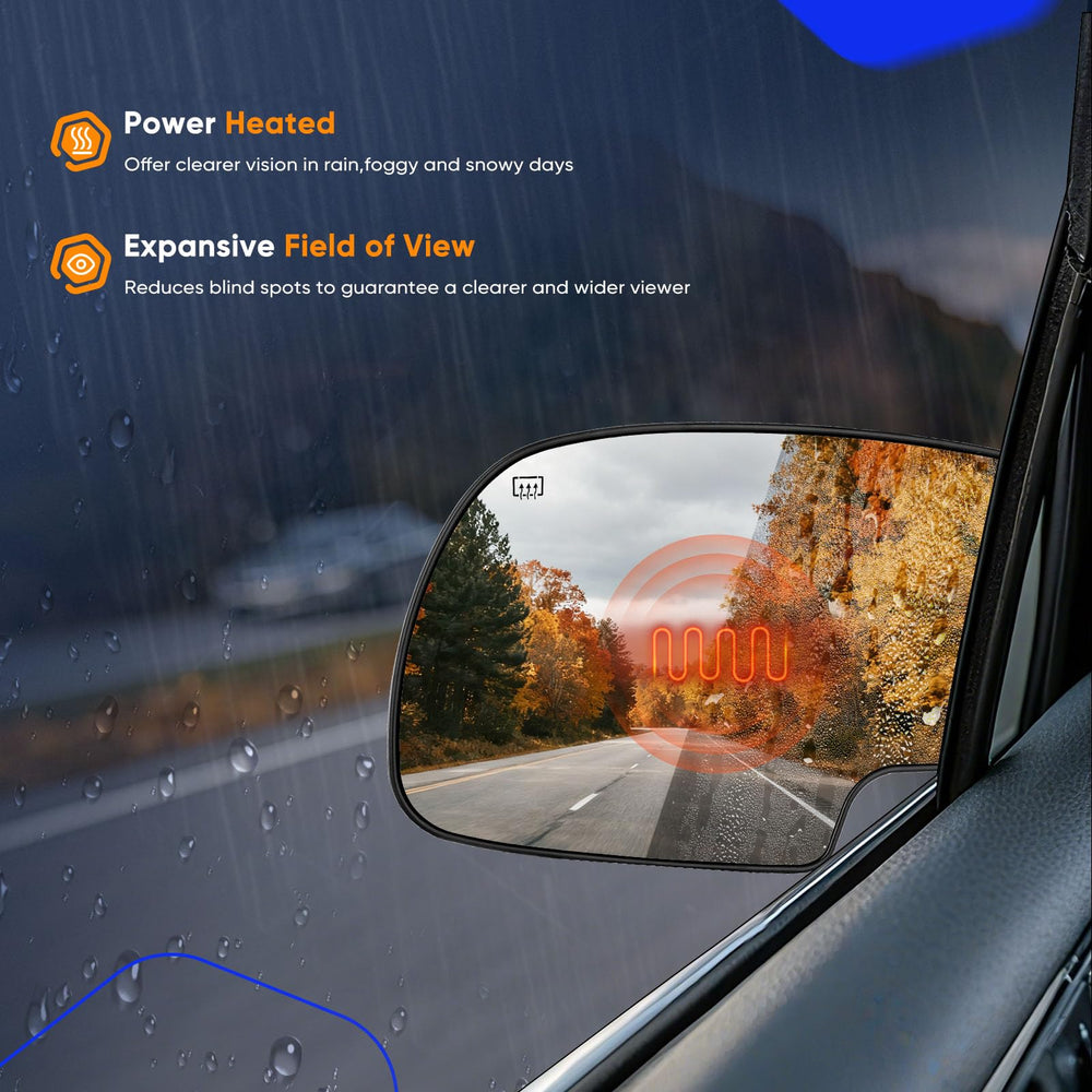 ECCPP OE-style rear view mirror offers dependable look and fit