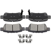 ECCPP rear ceramic brake pads for Honda Odyssey—rear assembly view for replacement