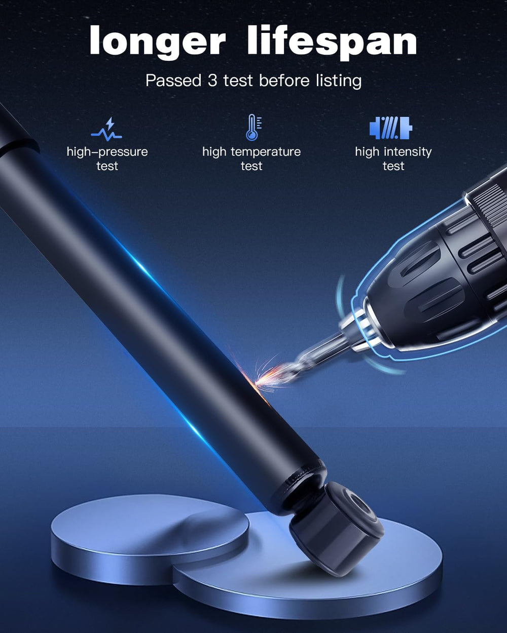 ECCPP rear shocks absorbers for Dodge Ram 1500 enhance handling and comfort