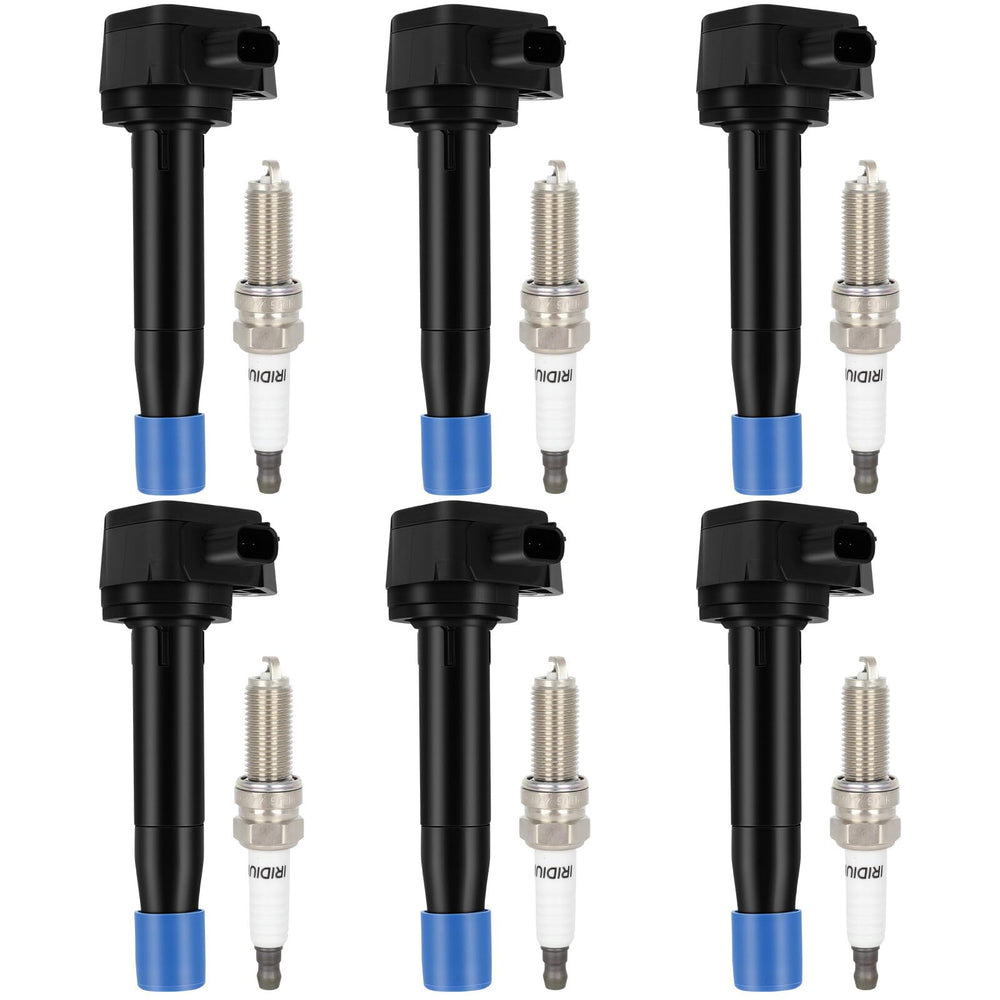 ECCPP UF603+97390 ignition coils front view showing efficient ignition for 3.5L V6