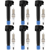 ECCPP UF603+97390 ignition coils front view showing efficient ignition for 3.5L V6