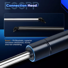 ECCPP van tailgate lift support rod profile highlighting compact design