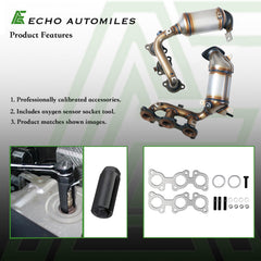 ECHO AUTOMILES catalytic converter for Toyota Highlander AWD 3.3L V6 enhances performance