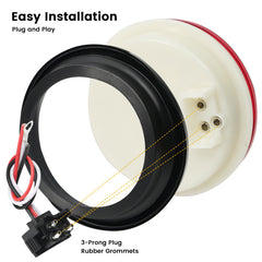 EclatLights red lens supports high-brightness stop and brake signaling
