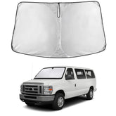 EcoNour windshield sunshade full-coverage design reduces glare and interior heat.