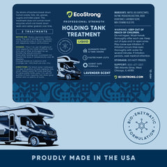 All climates performance shown by Eco Strong liquid deodorizer for hot or cold setups.