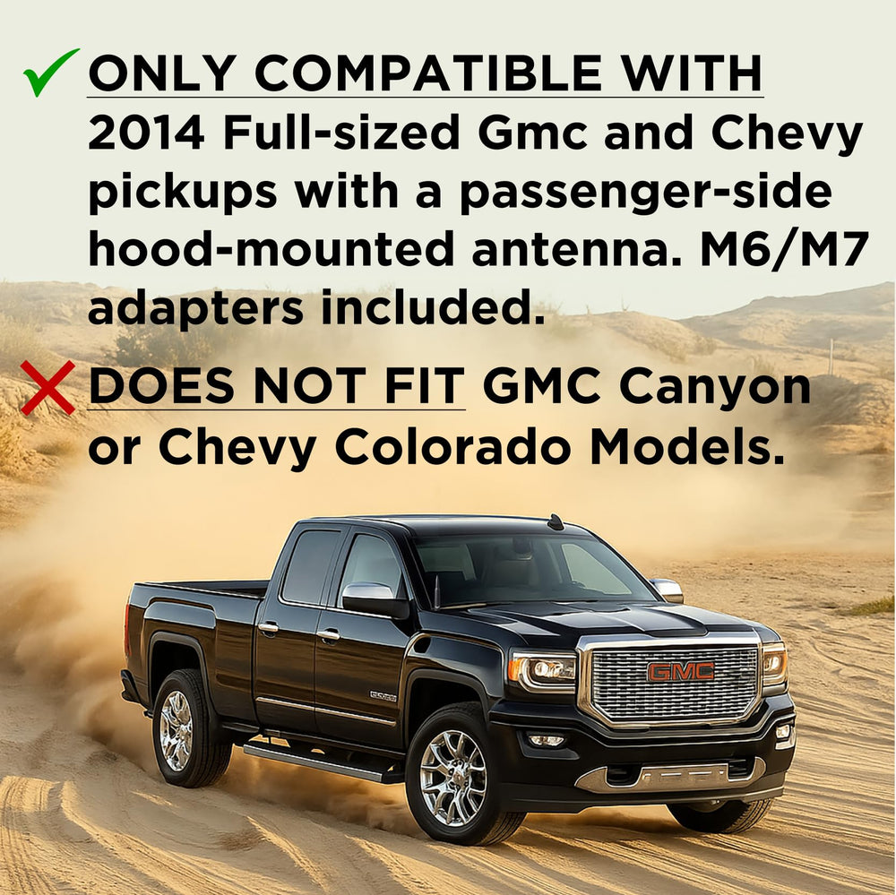 EcoAuto 50 Cal Bullet Antenna installation view demonstrates easy swap