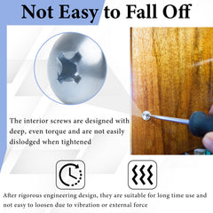 ecocstm 160-piece metal screw kit visual provides a wide range for car maintenance and quick fixes.