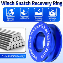 ecocstm Ring with 66,000 lbs break strength ready for heavy-duty rescues