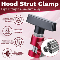 ecocstm hood prop clip lock nut detail emphasizes secure fastening