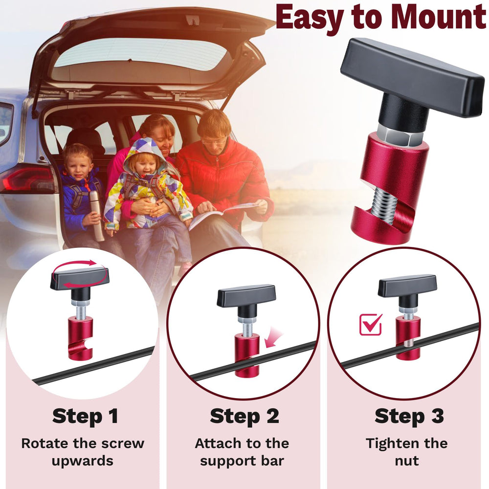 ecocstm hood prop clip packaging image indicating the 4-piece set