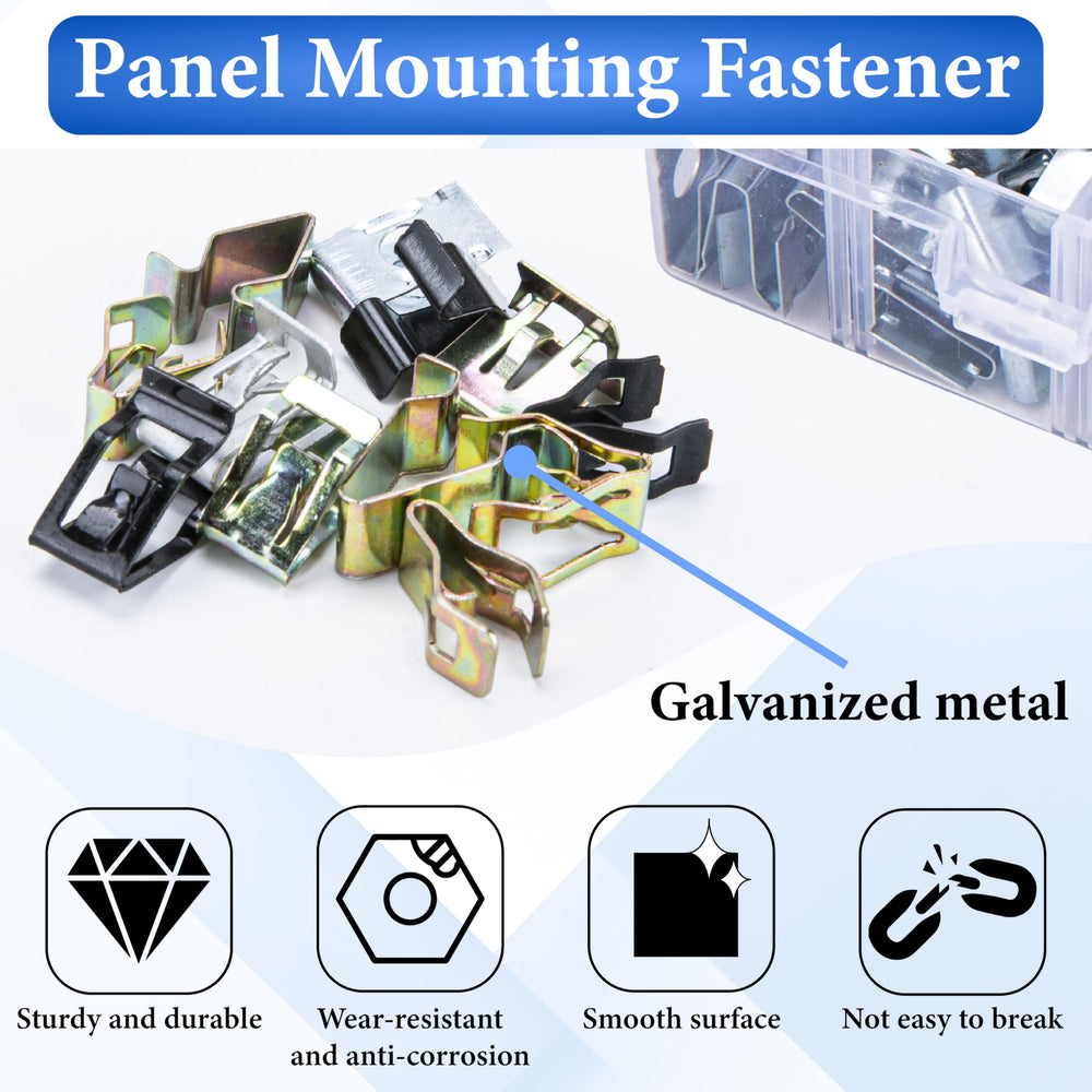 Ecocstm wide-compatibility auto clips fit panels, bumpers, and trims across many vehicles.