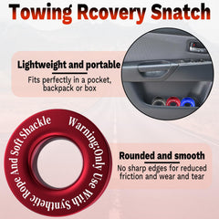 ecocstm versatile compatibility with SXS, UTV, ATV, and trucks for recovery