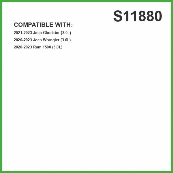 ECOGARD S11880 solid steel end caps demonstrate durable construction.