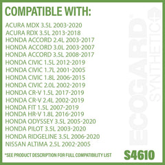 ECOGARD S4610 solid steel end caps for durable engine protection