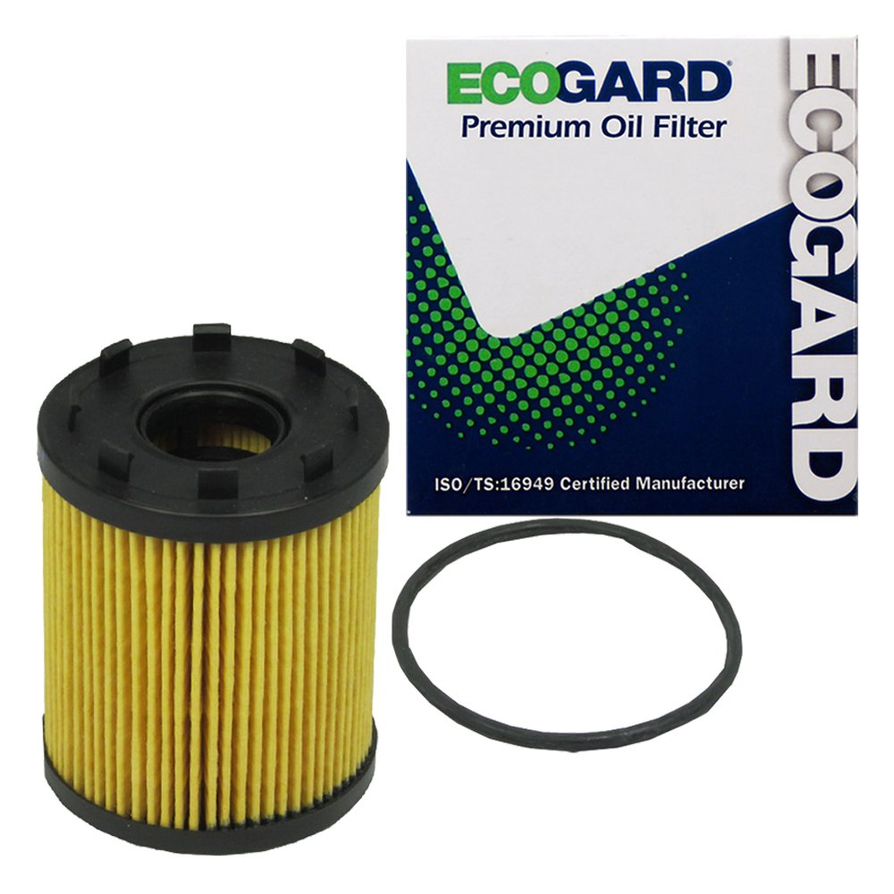 ECOGARD X6162 front view highlighting filtration for Fiat 1.4L engines