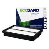 ECOGARD XA10426 packaging front, premium engine air filter for quick installation and reliable airflow.