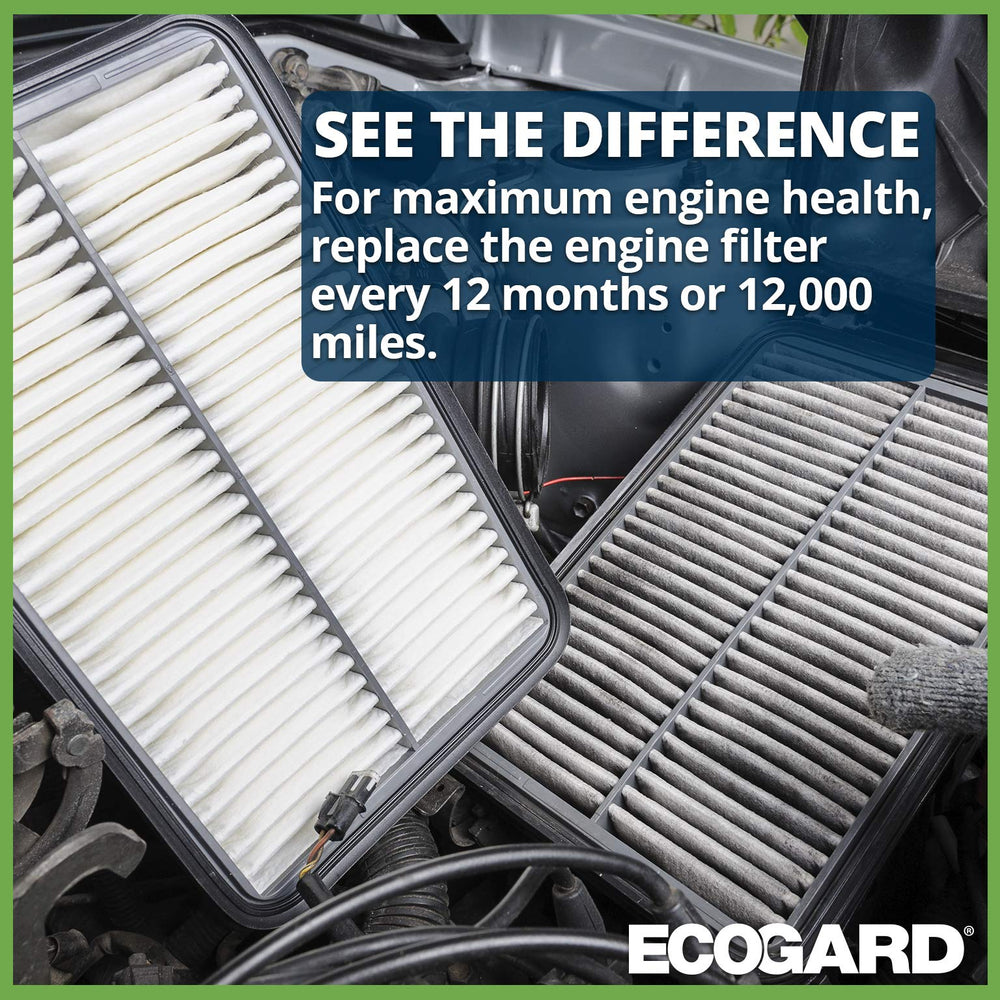 ECOGARD XA10460 filter for Kia Sedona 3.3L sustains clean air intake and steady engine response