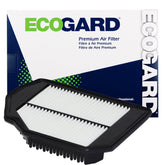 ECOGARD XA10473 filter-packaging showing easy installation for quick replacement.