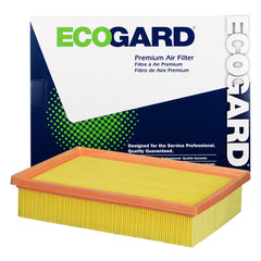 ECOGARD XA10596 filter close-up shows premium media for clean airflow