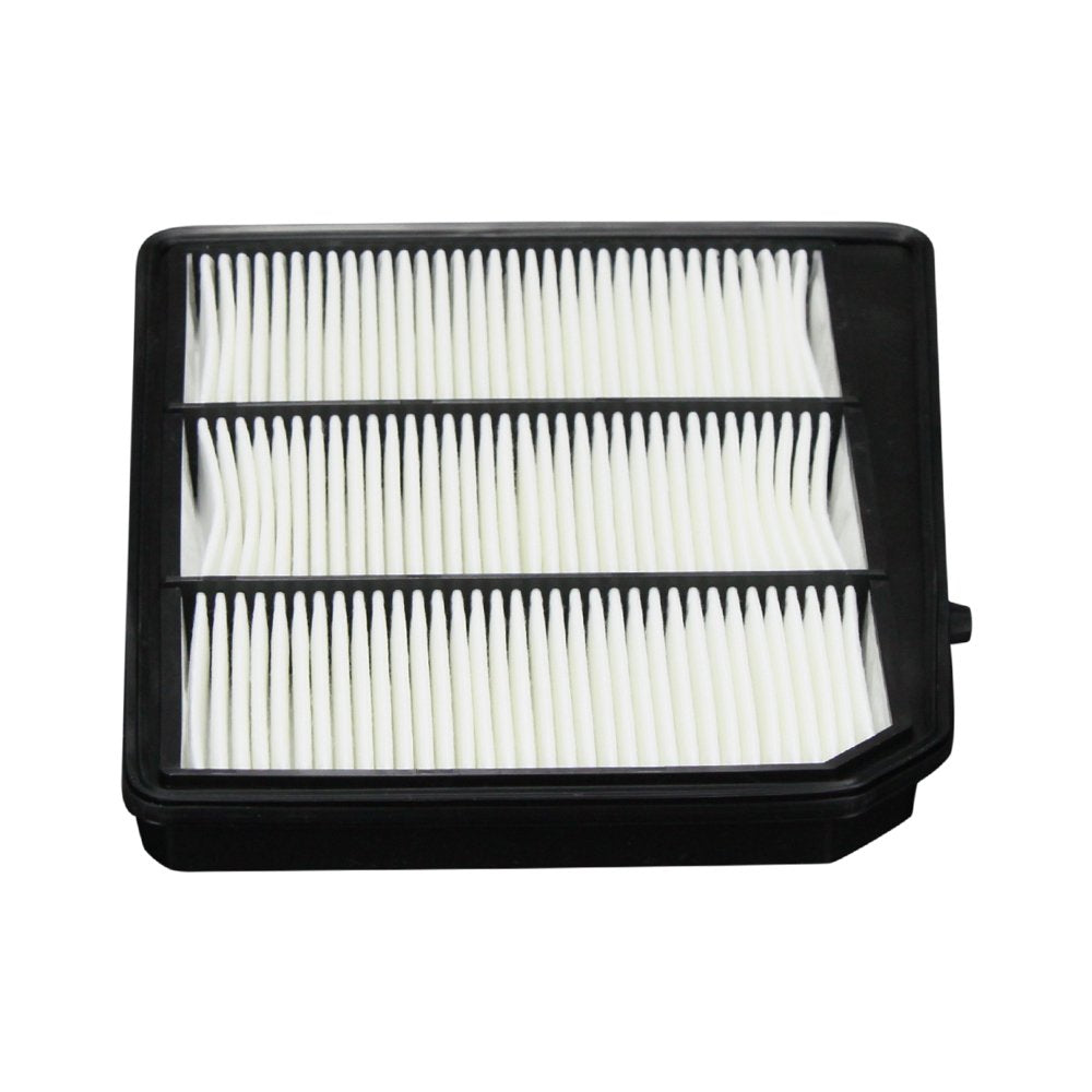 ECOGARD XA10599 Nissan Titan air filter, side view, durable construction.